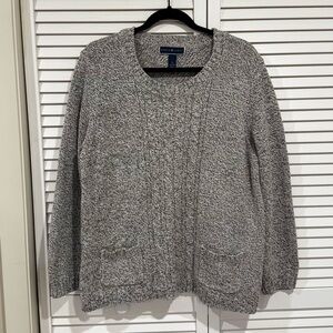 Karen Scott Gray Sweater